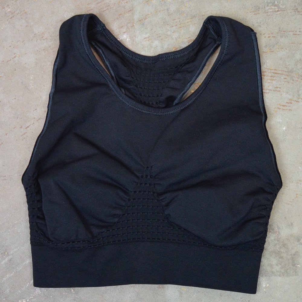 Sweaty Betty Stamina Black Sports Bra, SB 4920 Size Small